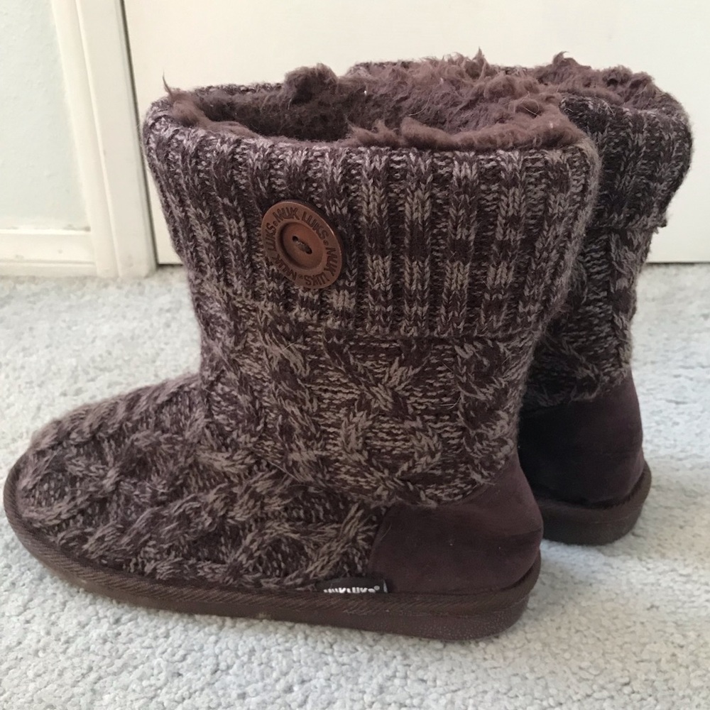 EUC Muk Luks “Janet” Boots W8
